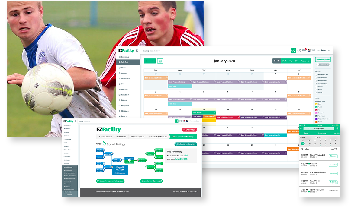 Football Management Software by EZFacility