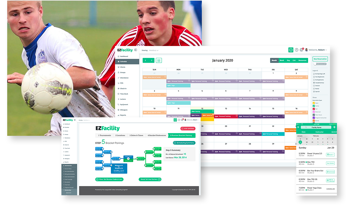 Football Club Management & Scheduling Software | EZFacility