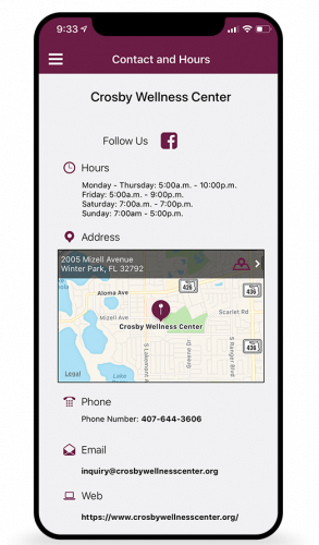 Branded App Location Screen Branded App Location Screen